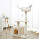 Domestic Delivery Multi-Level Cat Tree Tower Climb Furniture Scratching Post for Indoor House Pet Supplies Kitten Toy Cozy Condo